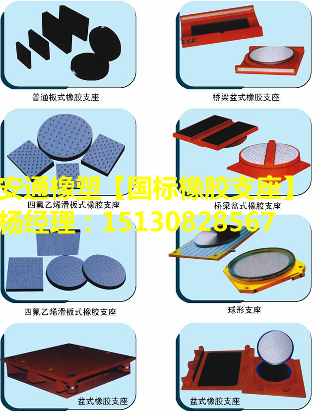 良品公路橋梁盆式橡膠支座廠家GPZ、QPZ