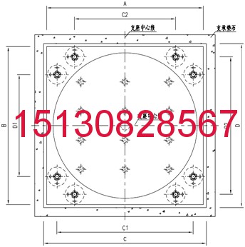 球型橡膠支座 QZ球型橡膠支座選橡塑專業(yè)大廠151-3082-8567