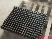 釘型氯丁橡膠減震板 鋼結(jié)構(gòu)橋梁釘型橡膠減震板KY
