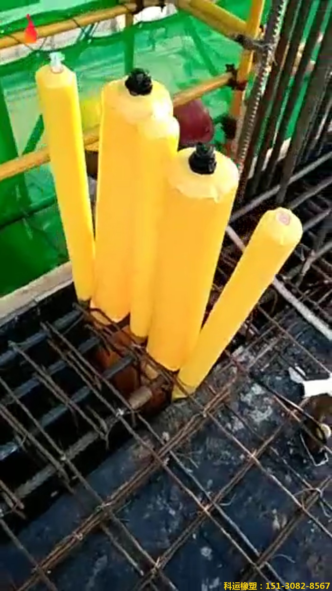 建筑梁柱攔茬隔斷氣囊
