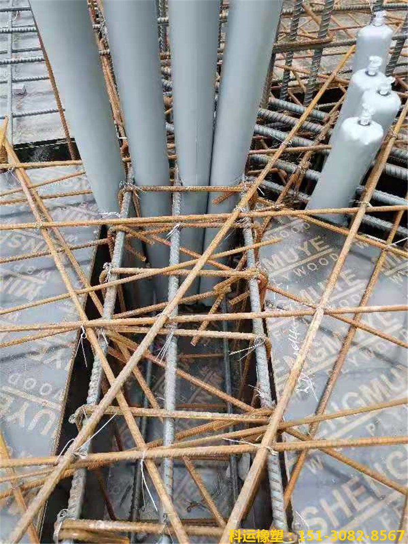 長沙高低標號混凝土攔茬氣囊 隔斷氣囊 混凝土攔茬器14