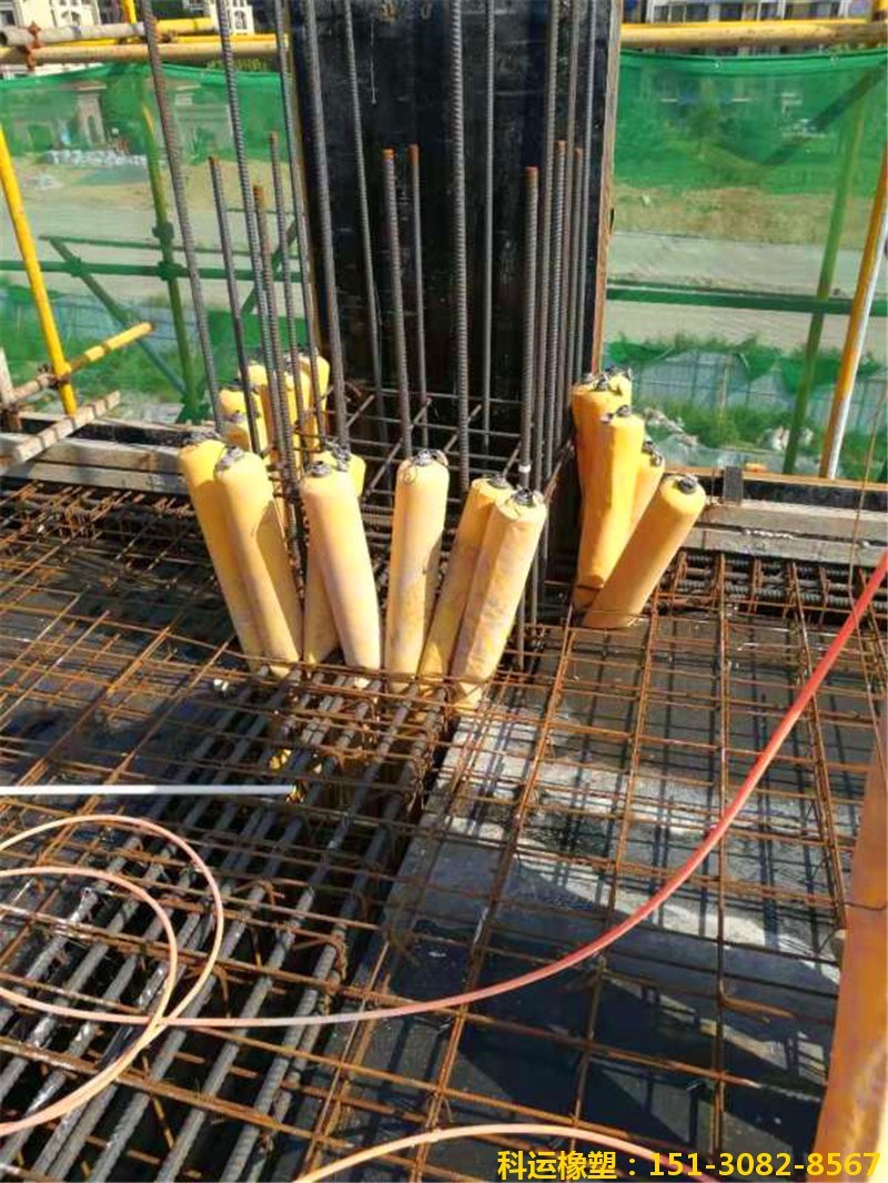 長沙高低標號混凝土攔茬氣囊 隔斷氣囊 混凝土攔茬器4