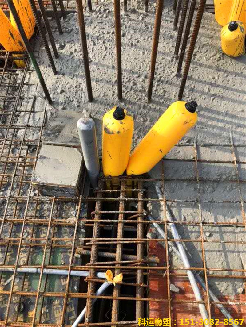 長沙高低標號混凝土攔茬氣囊 隔斷氣囊 混凝土攔茬器3